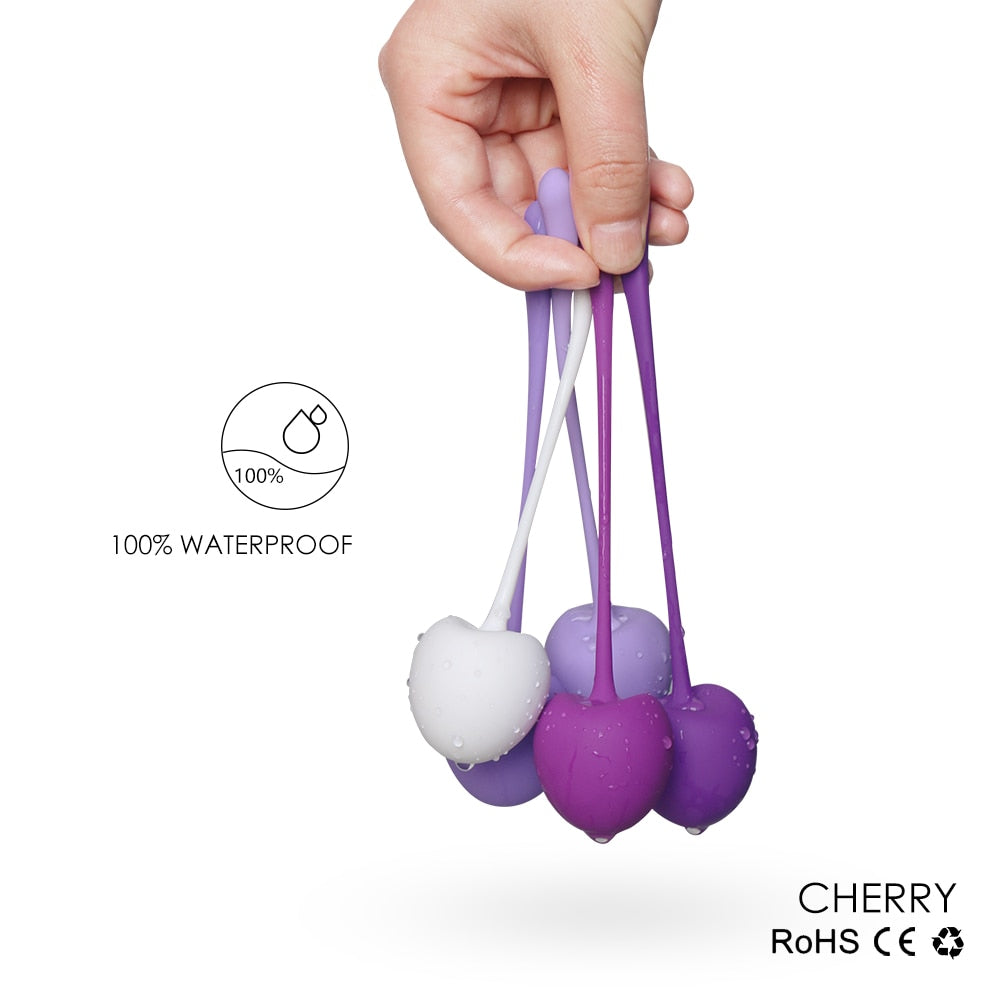 Kegel Exercise ''Cherries'' Pelvic Floor Muscle Tightening Trainer