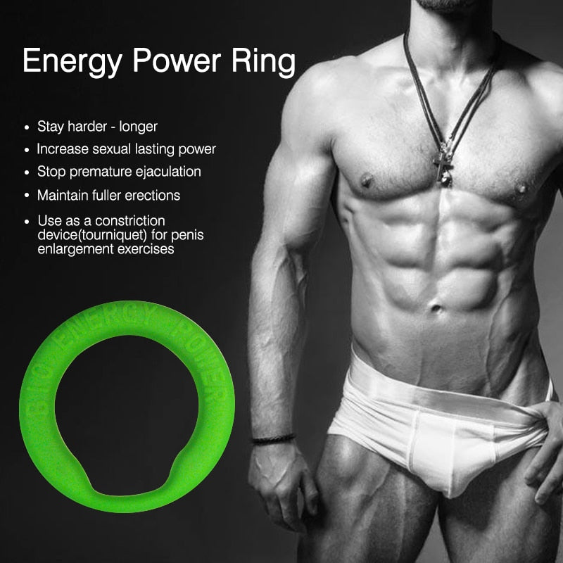 Men's Cock Power Rings Delay Ejaculation