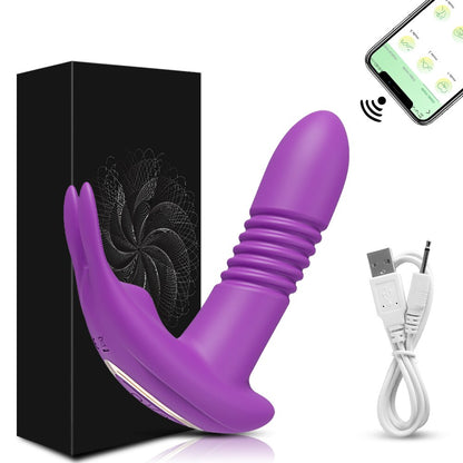 Thrusting Vibrator Dildo ''Bunny'' G Spot Stimulator